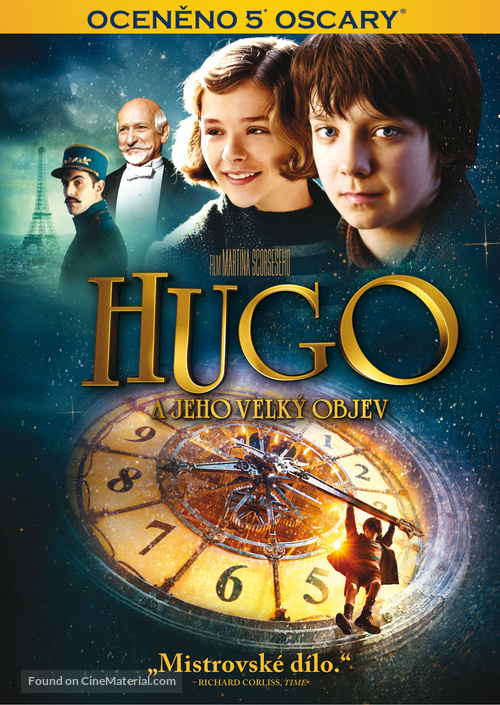 Hugo - Czech DVD movie cover