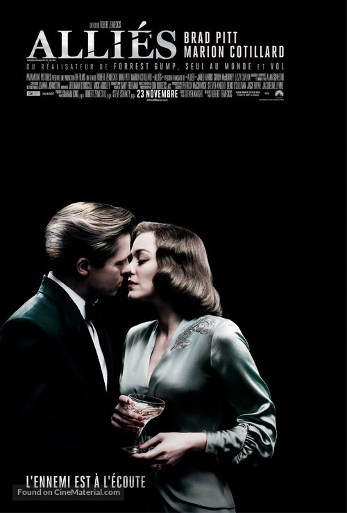Allied - Canadian Movie Poster