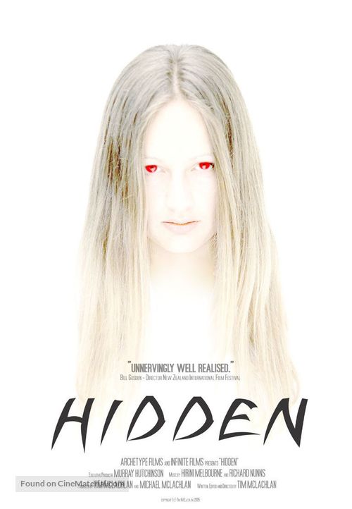 Hidden - New Zealand Movie Poster