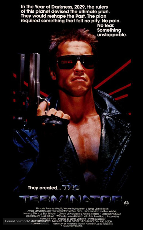 The Terminator - Australian Movie Poster