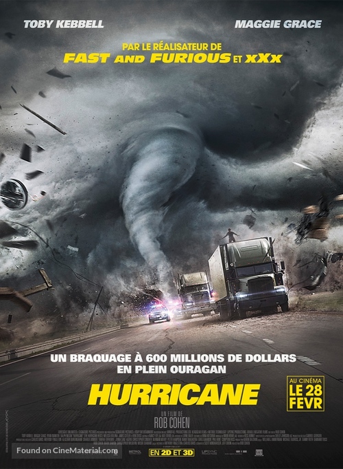 The Hurricane Heist - French Movie Poster