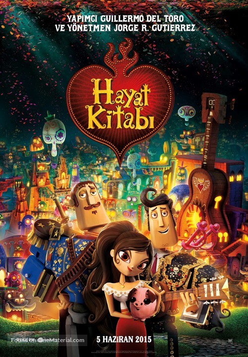The Book of Life - Turkish Movie Poster
