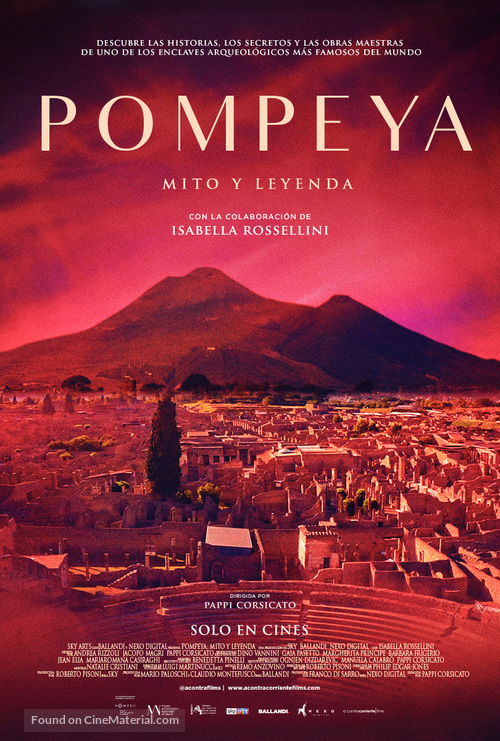 Pompei - Eros e mito - Spanish Movie Poster