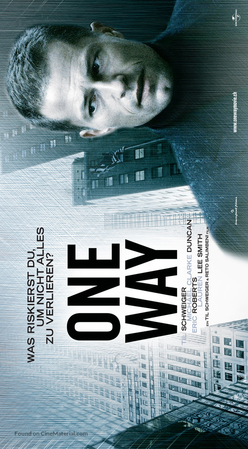 One Way - German poster