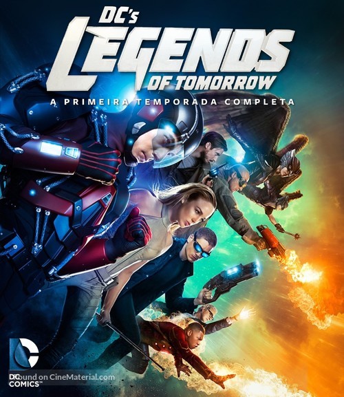 &quot;DC&#039;s Legends of Tomorrow&quot; - Brazilian Blu-Ray movie cover