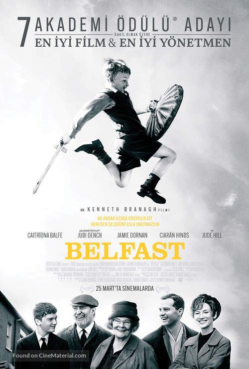 Belfast - Turkish Movie Poster