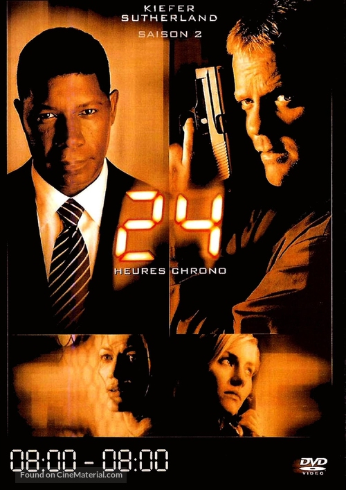 &quot;24&quot; - French DVD movie cover