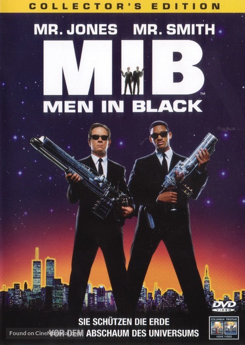 Men in Black - German DVD movie cover