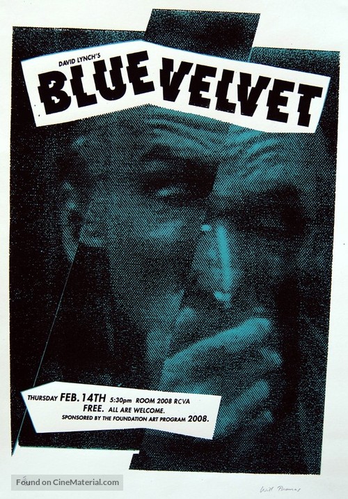 Blue Velvet - Movie Poster