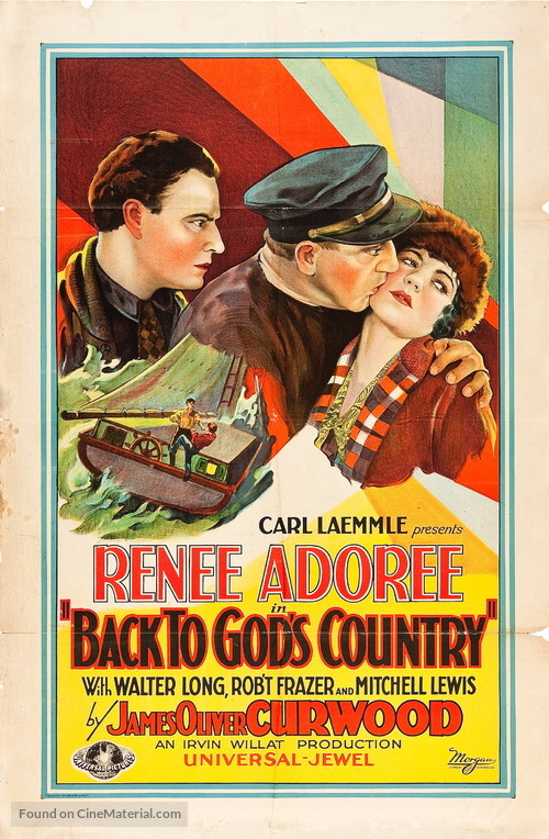 Back to God&#039;s Country - Movie Poster