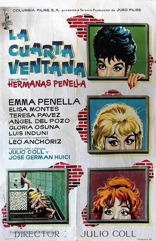 La cuarta ventana - Spanish Movie Poster