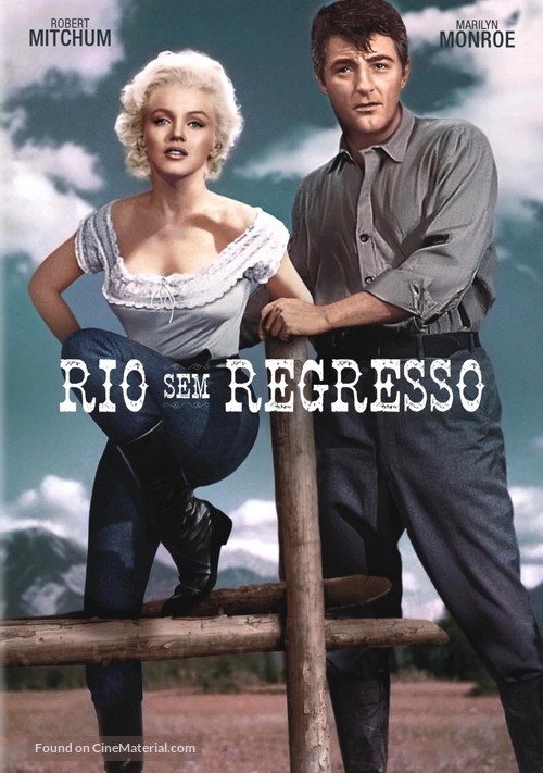 River of No Return - Portuguese DVD movie cover