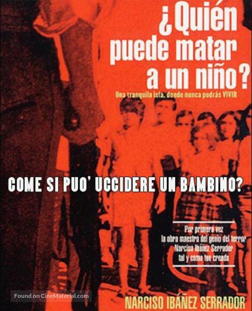 &iquest;Qui&egrave;n puede matar a un ni&ntilde;o? - Italian Movie Cover