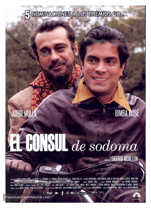 El c&oacute;nsul de Sodoma - Spanish Movie Cover