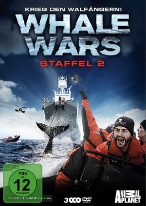 &quot;Whale Wars&quot; - German DVD movie cover