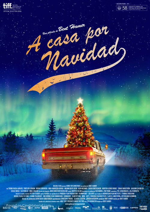 Hjem til jul - Spanish Movie Poster