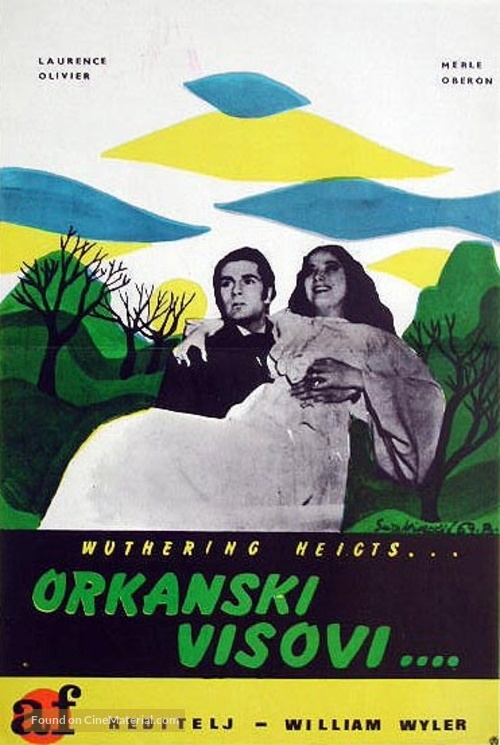 Wuthering Heights - Croatian Movie Poster
