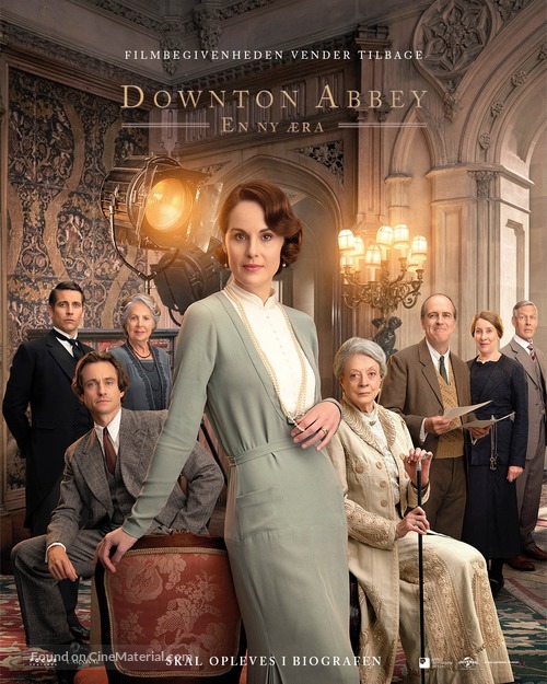 Downton Abbey: A New Era - Danish Movie Poster