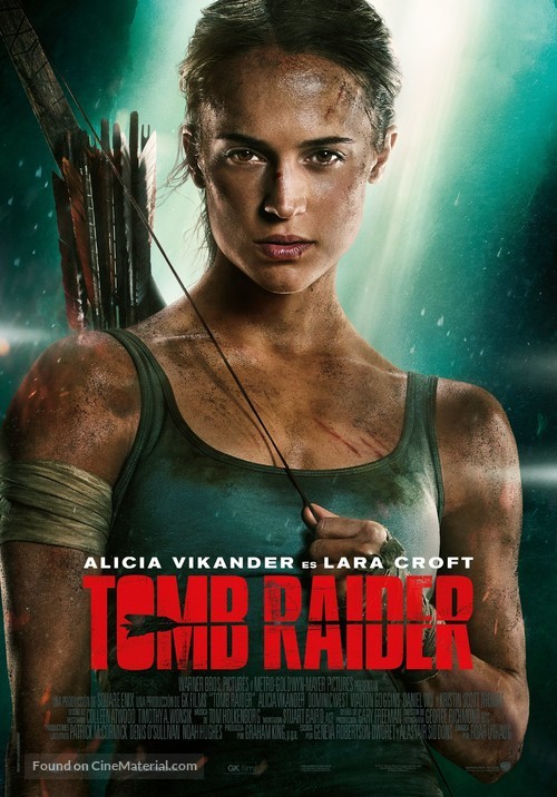 Tomb Raider - Spanish Movie Poster