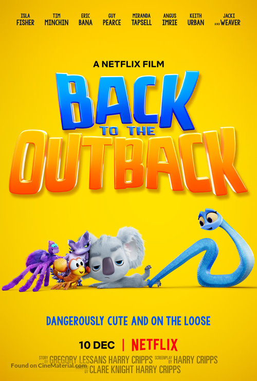 Back to the Outback - British Movie Poster