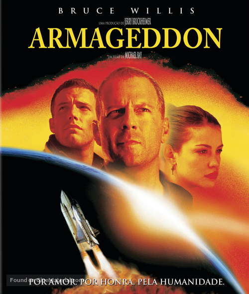 Armageddon - Spanish Blu-Ray movie cover