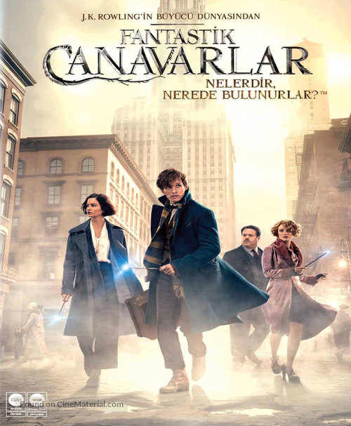 Fantastic Beasts and Where to Find Them - Turkish Movie Cover