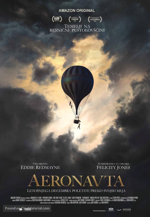 The Aeronauts - Slovenian Movie Poster