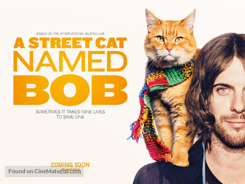 A Street Cat Named Bob - British Movie Poster