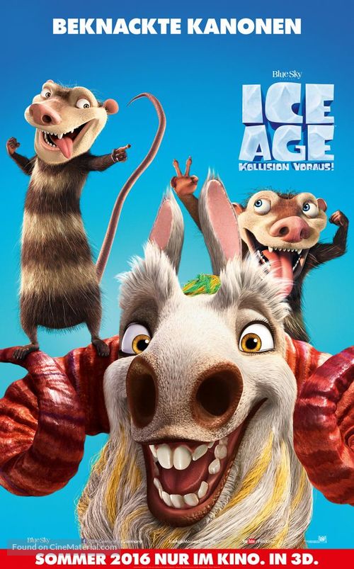 Ice Age: Collision Course - German Movie Poster