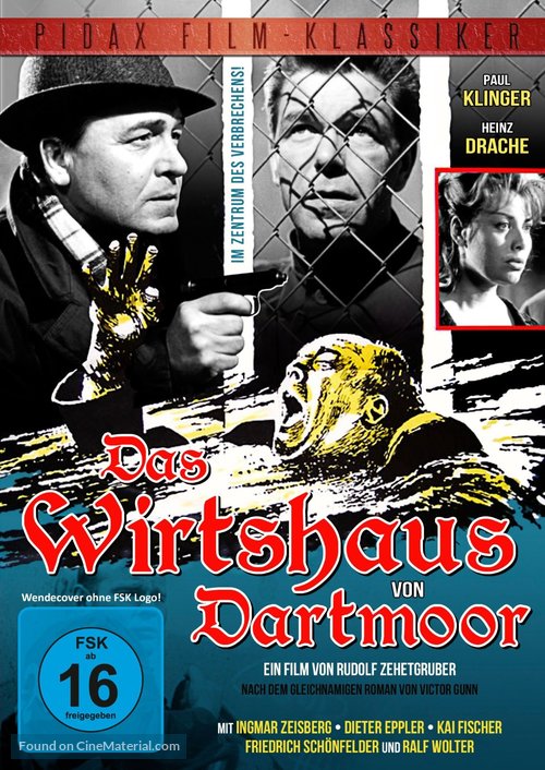 Das Wirtshaus von Dartmoor - German Movie Cover