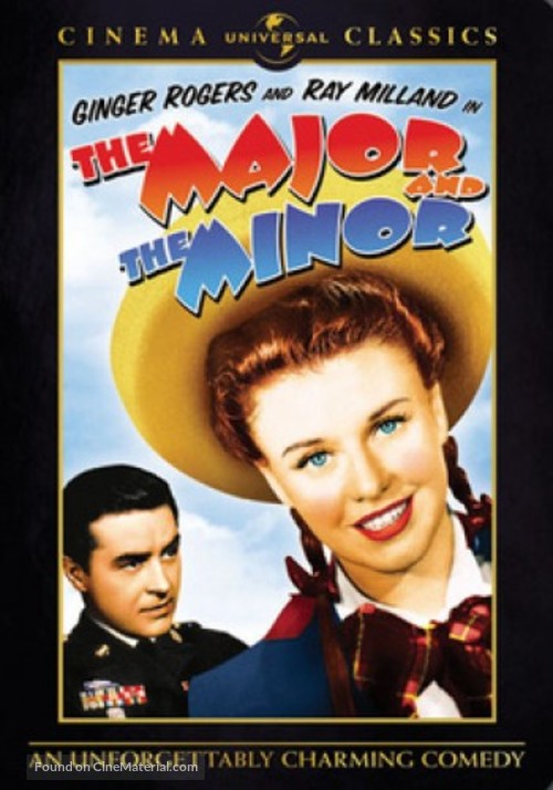 The Major and the Minor - DVD movie cover
