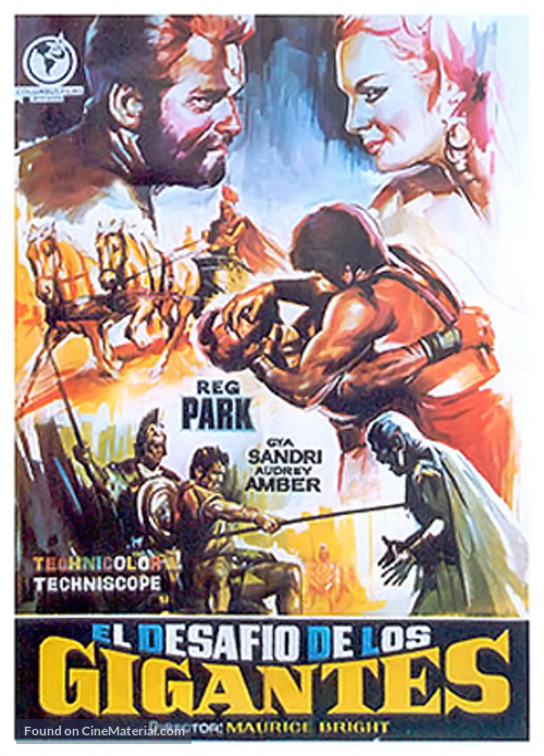 La sfida dei giganti - Spanish Movie Poster