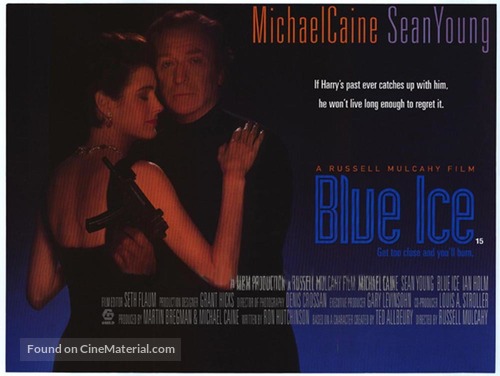 Blue Ice - British Movie Poster