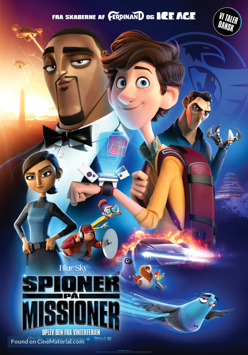 Spies in Disguise - Danish Movie Poster