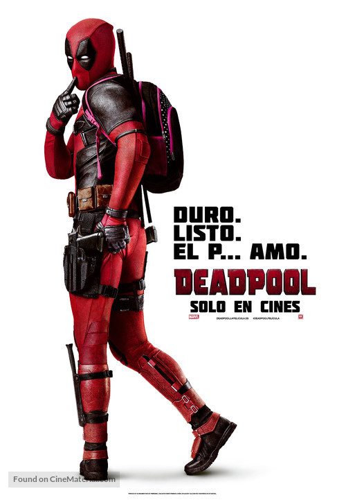 Deadpool - Spanish Movie Poster