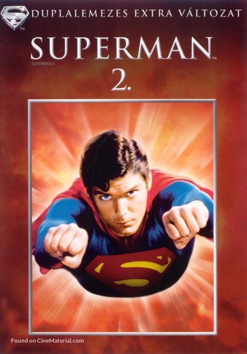 Superman II - Hungarian Movie Cover