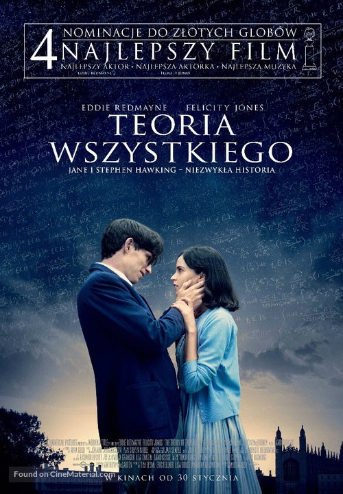 The Theory of Everything - Polish Movie Poster