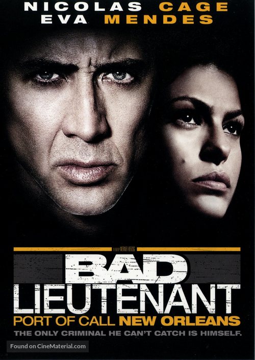 The Bad Lieutenant: Port of Call - New Orleans - Movie Cover