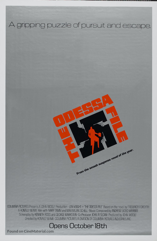 The Odessa File - Movie Poster