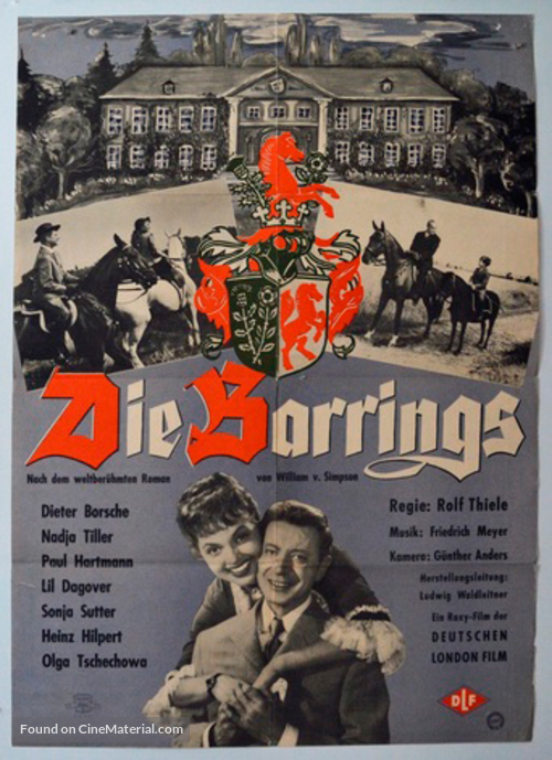 Die Barrings - German Movie Poster