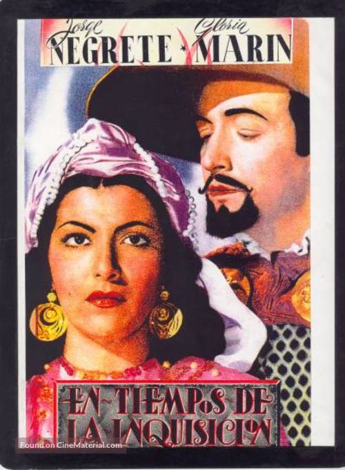 En tiempos de la inquisici&oacute;n - Mexican Movie Poster