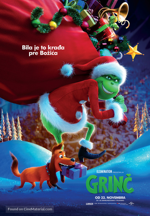 The Grinch - Serbian Movie Poster