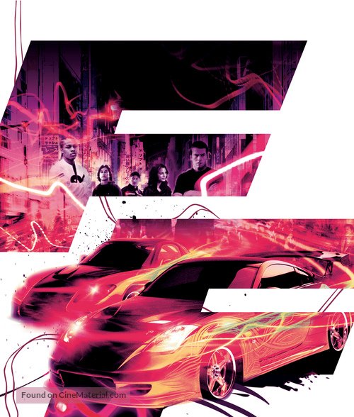 The Fast and the Furious: Tokyo Drift - Key art