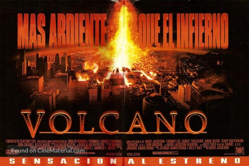 Volcano - Argentinian Movie Poster