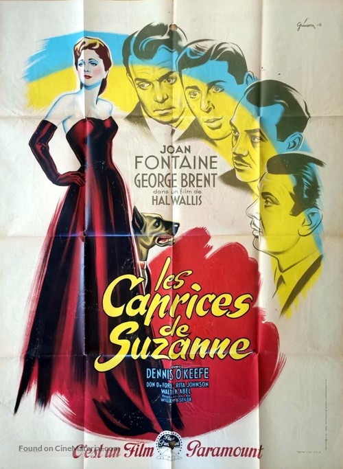 The Affairs of Susan - French Movie Poster