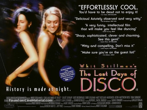 The Last Days of Disco - British Movie Poster