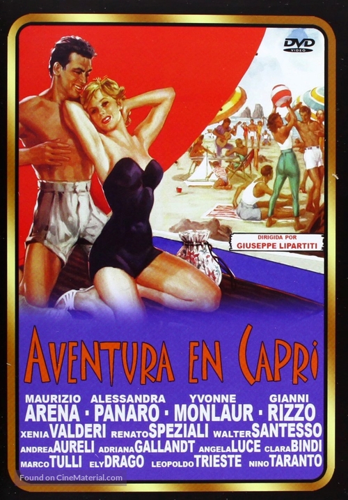 Avventura a Capri - Italian Movie Cover