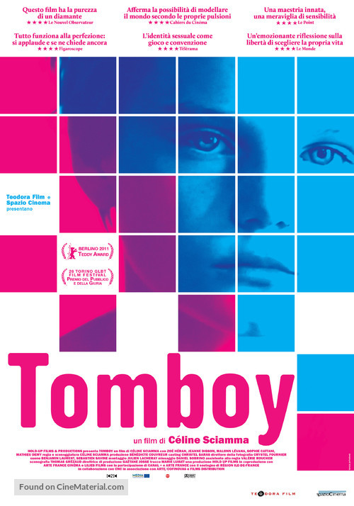 Tomboy - Italian Movie Poster