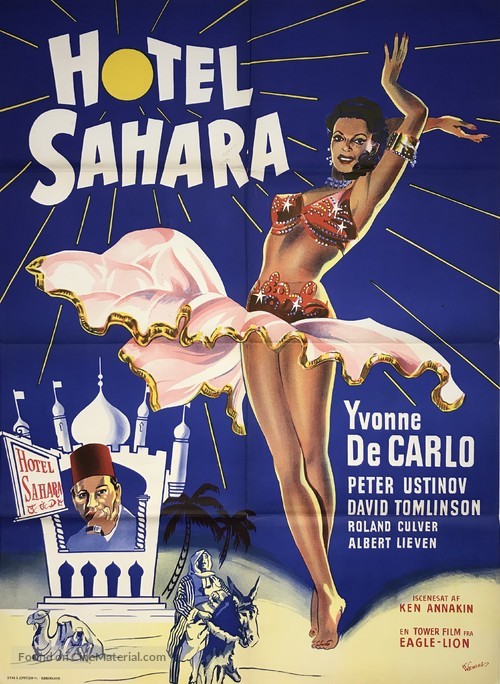 Hotel Sahara - Danish Movie Poster