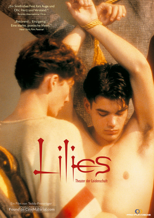 Lilies - Les feluettes - German DVD movie cover